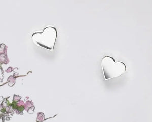 Friendship lantern tree with silver heart earrings