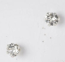 silver & crystal earrings