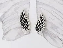 to my angel silver wing earrings