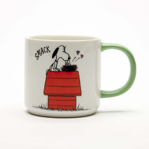 snoopy be kind mug