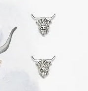 Highland Cow Earrings