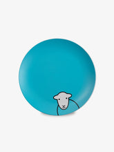 Herdy Hello Picnic Plate - Blue
