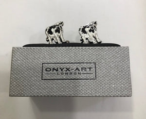 cow cufflinks