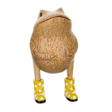DCUK Jolly Frog With Spotty Wellies - Yellow
