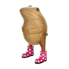 DCUK Jolly Frog With Spotty Wellies - Pink