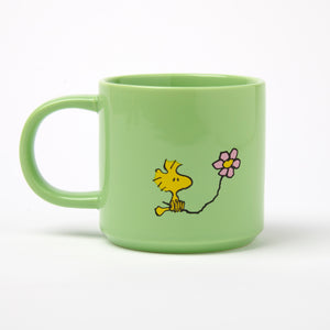 snoopy and woodstock posy mug