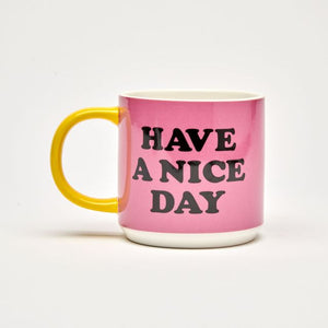 snoopy have a nice day mug