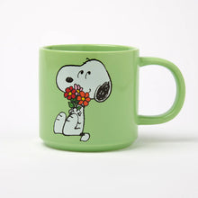 snoopy and woodstock posy mug