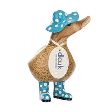 DCUK Ducky With Blue Spotty Hat & Wellies - Beatrix