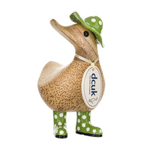 DCUK Ducky With Green Spotty Hat & Wellies - Natasha