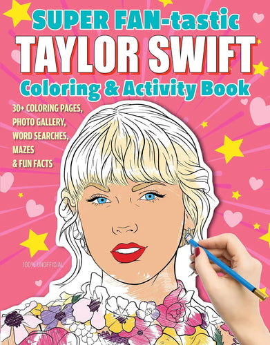 Taylor Swift Colouring Activity Book