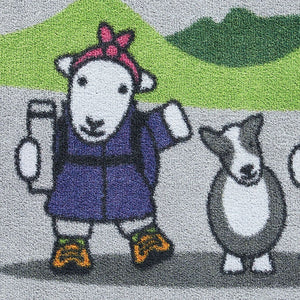herdy hiker hug rug
