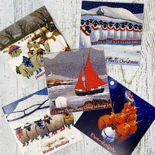 THOMAS JOSEPH 10 PACK CHRISTMAS CARDS SET ONE