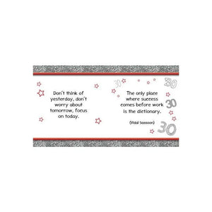 turning 30 pocket book