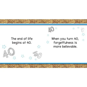 turning 40 pocket book
