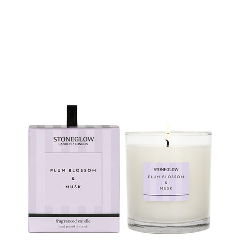 plum blossom and musk candle