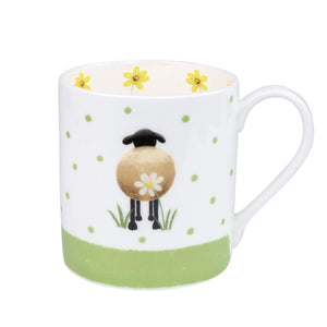 lucy pittaway sheep and daisy mug