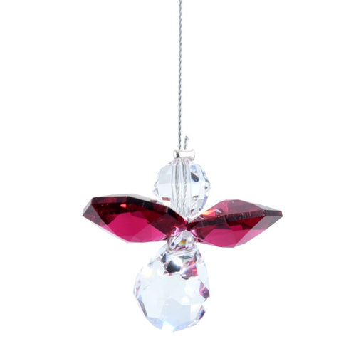 crystal birthstone angel july ruby