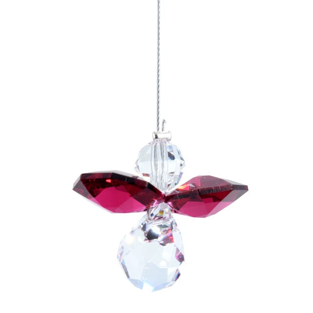 crystal birthstone angel july ruby