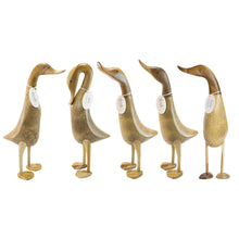 dcuk natural finish 40cm wooden duck group