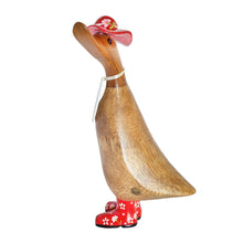 dcuk duckling red floral wellies and hat