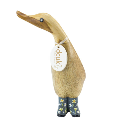 dcuk duckling with grey floral wellies