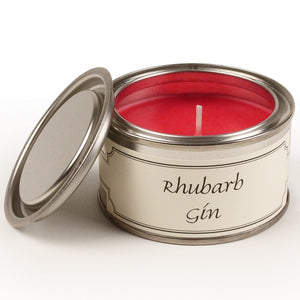 pintail rhubarb gin candle
