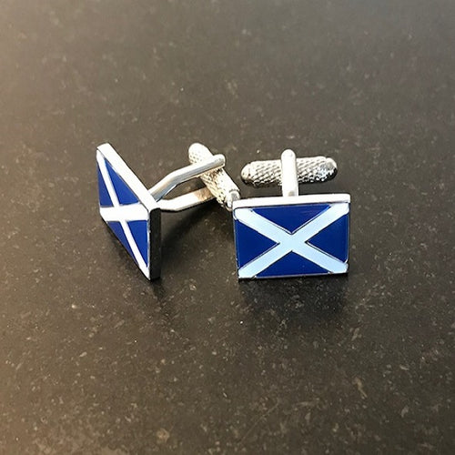 Scottish Flag Cufflinks