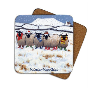 winter woollies coaster