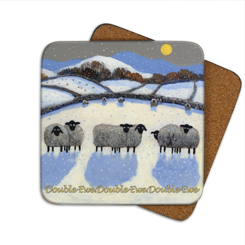 double ewe dot coaster