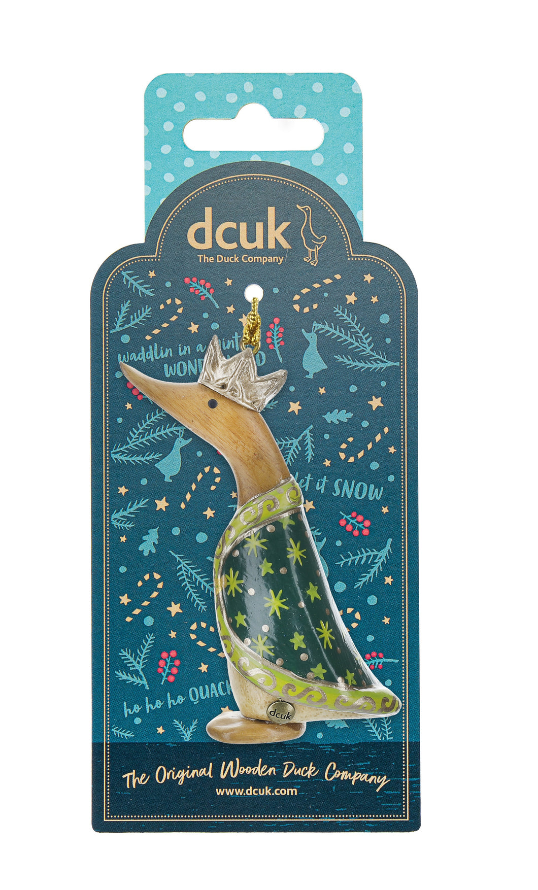 dcuk christmas hanging duck green king