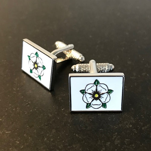 yorkshire rose cufflinks