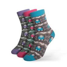 herdy fair isle socks size 4-7