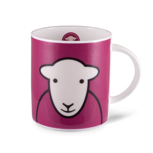 herdy hello mug pink