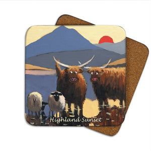 Thomas Joseph Highland Sunset Coaster