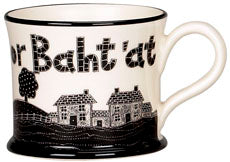 Yorkie Ware On Ilkley Moor Baht'at Mug