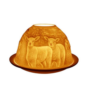Light Glow Sheep Tealight Candle Holder
