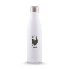 herdy white stainless steel drinks bottle