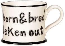 Yorkie Ware Yorkshire Born and Bred Mug