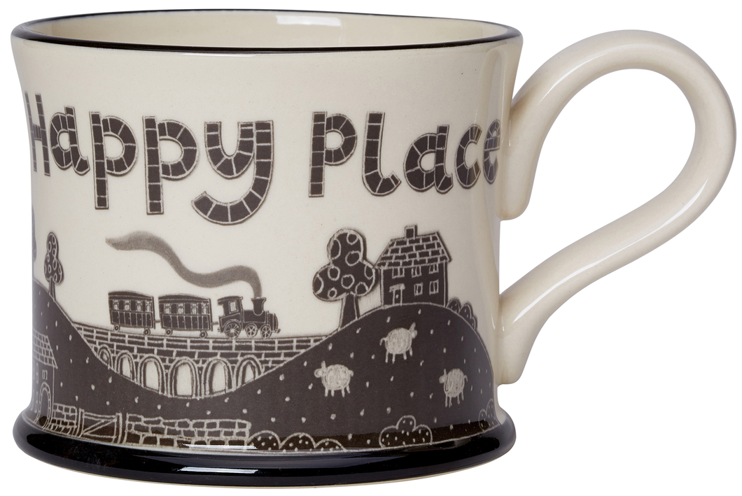 yorkshire my happy place mug